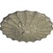 Ekena Millwork Shakuras Ceiling Medallion (Fits Canopies up to 1 3/8"), 9"OD x 1 3/8"P, Castle Stone Crackle CM09SHCSC - alternate 4
